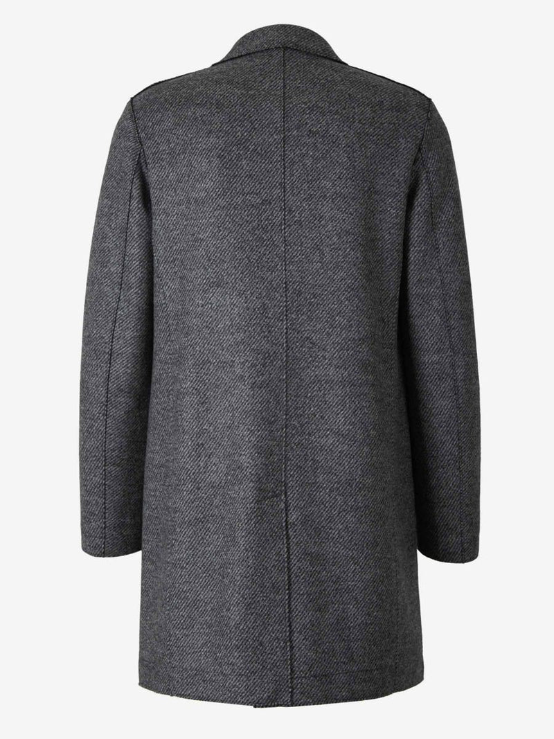 Harris Wharf London Herringbone Boxy Coat