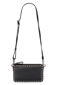 Valentino Garavani Rockstud Leather Messenger Bag