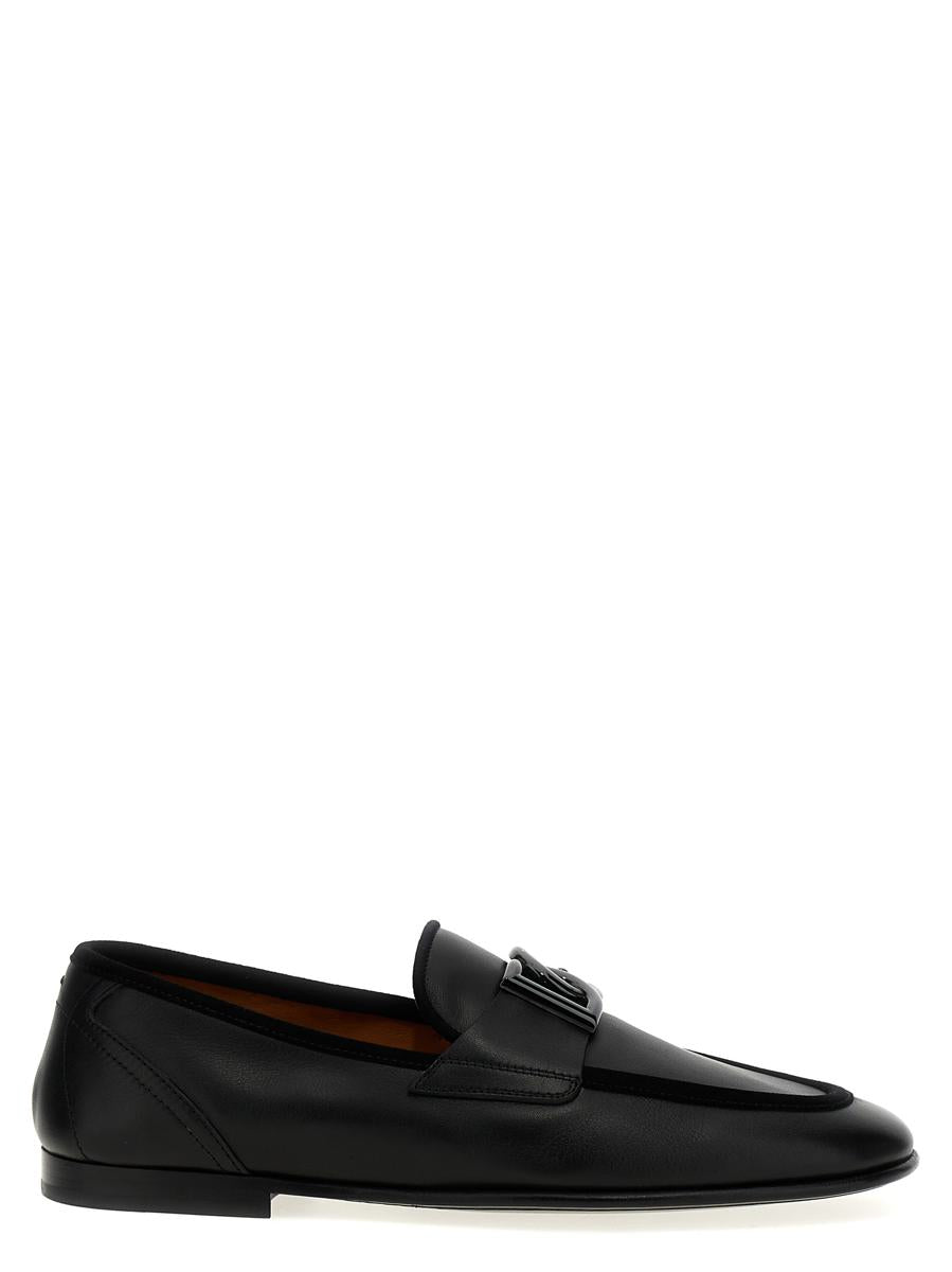 Dolce & Gabbana Logo Loafers