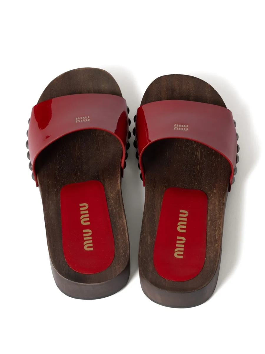 Miu Miu Zoccoli Vernice