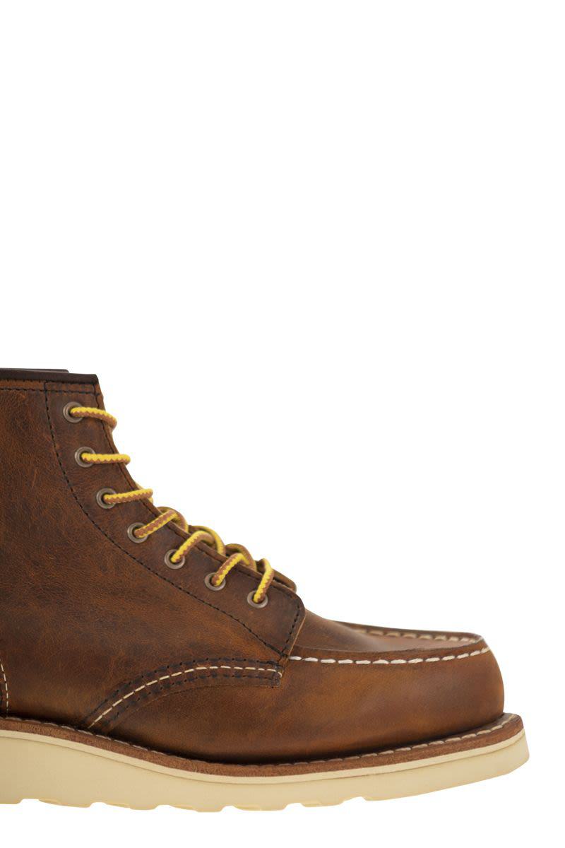 Red Wing Shoes Classic Moc - Leather Lace-Up Boot