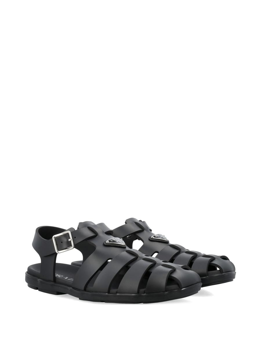 Prada Cage Fisherman Sandals
