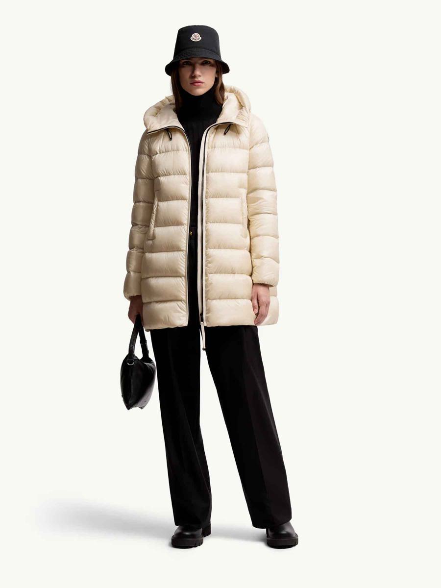 Moncler Long Down Jacket Suyenne