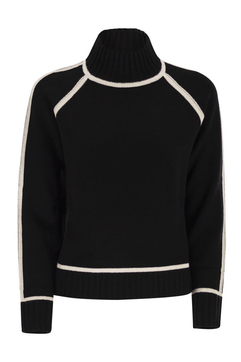 Max Mara Studio Pescara - Wool And Cashmere Turtleneck Sweater