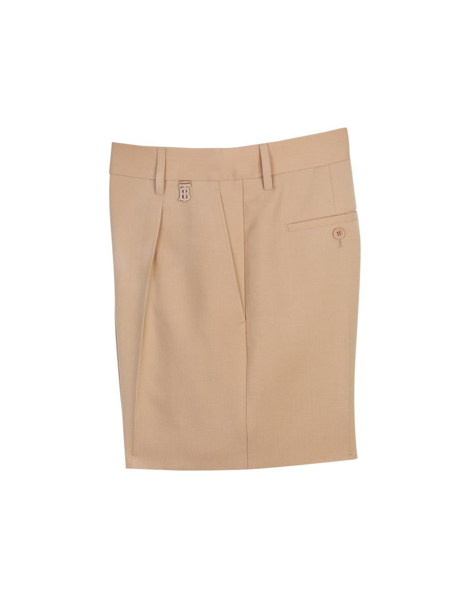 Burberry Shorts With Pleats