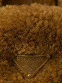 Prada Shearling Driving Shoes