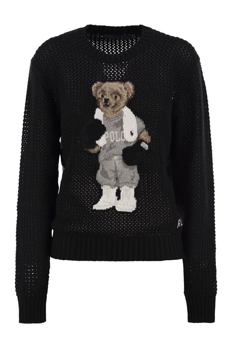 Polo Ralph Lauren Bear Cotton Crew-Neck Polo Shirt