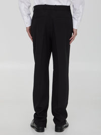 Wool Gabardine Trousers