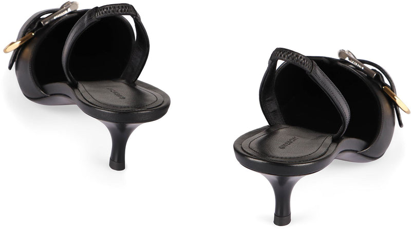 Givenchy Voyou Leather Pumps