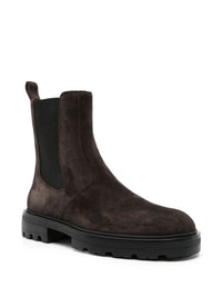 Hogan Suede Ankle Boots