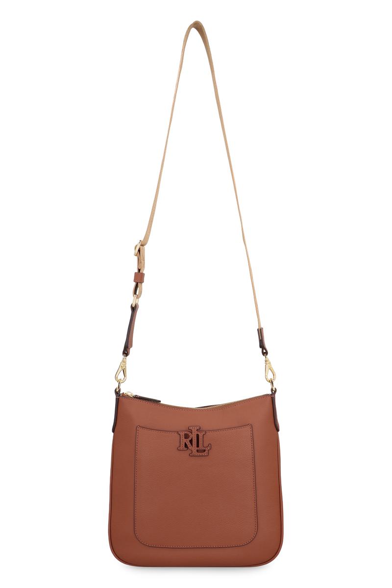 Ralph Lauren Large Cameryn Bag In Hammered Leather
