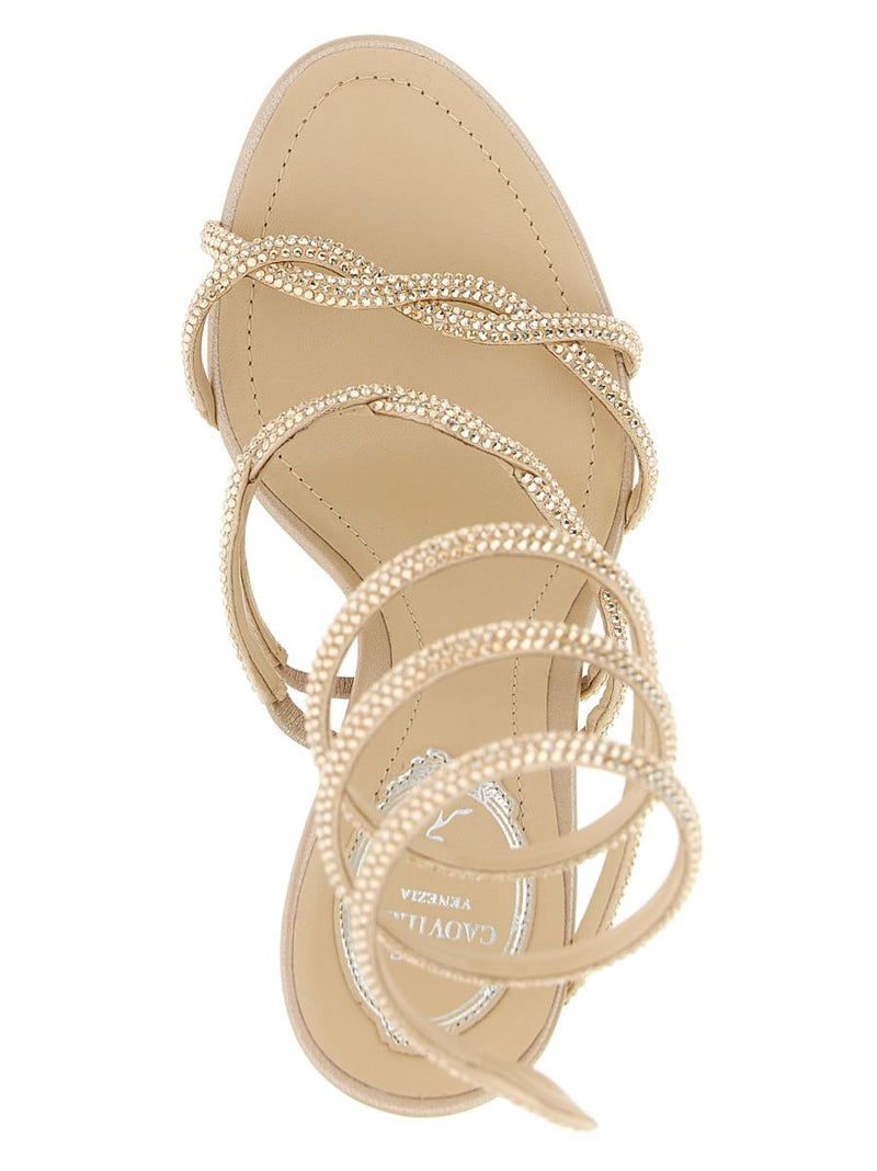 René Caovilla 'Braid Cleo' Sandals