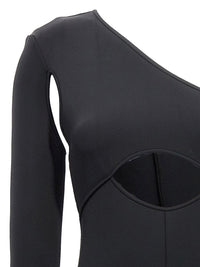 David Koma Scuba Cut Out One-Length Bodysuit