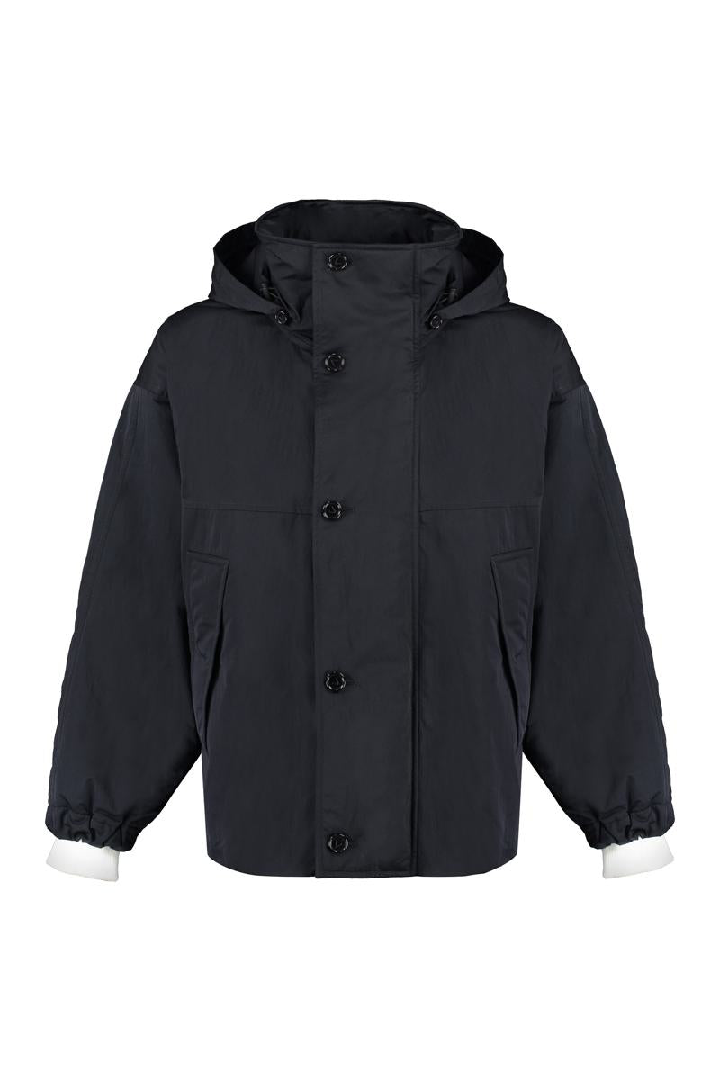 Bottega Veneta Hooded Nylon Jacket