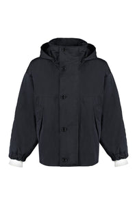 Bottega Veneta Hooded Nylon Jacket