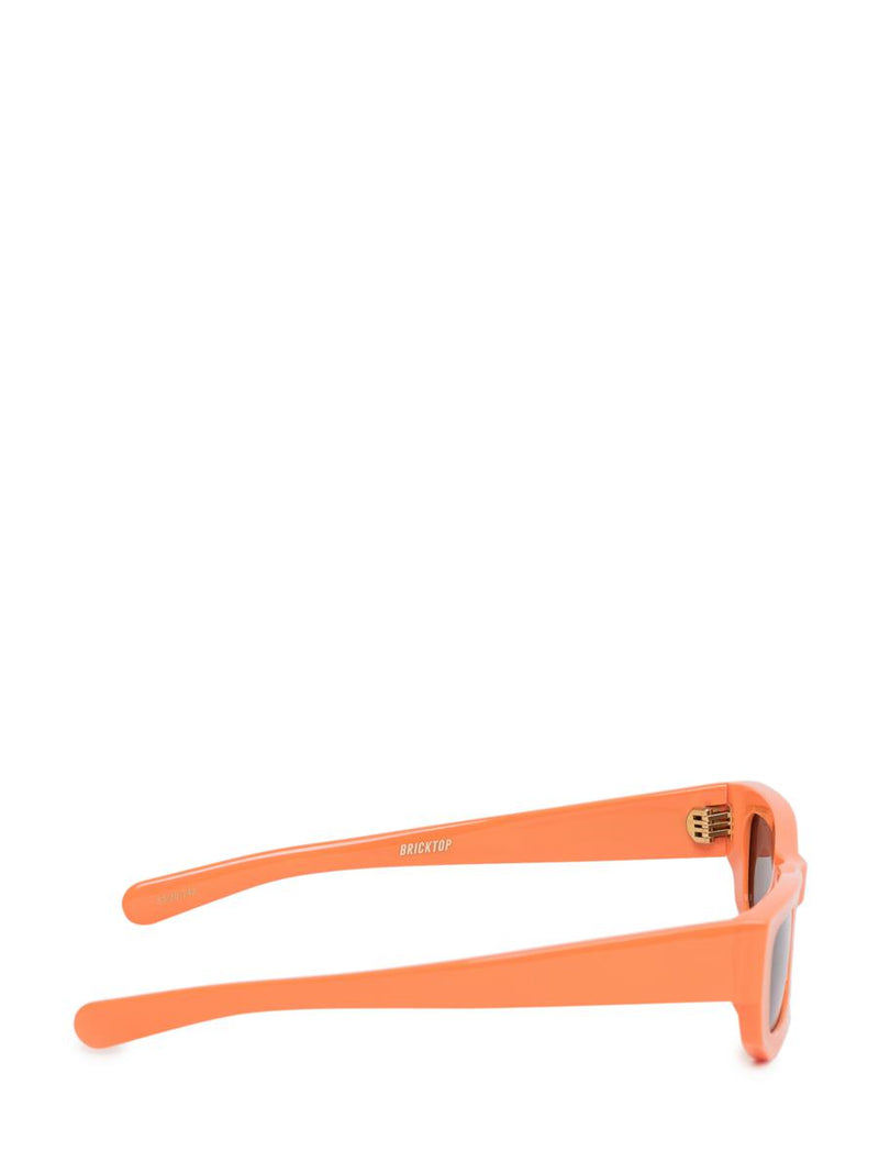 Flatlist Bricktop Solid Sunglasses In Orange