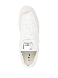Chloé Kick Sneakers In Mesh And Suede Leather Shoes