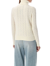 Polo Ralph Lauren Wool And Cashmere Cable-Knit Turtleneck