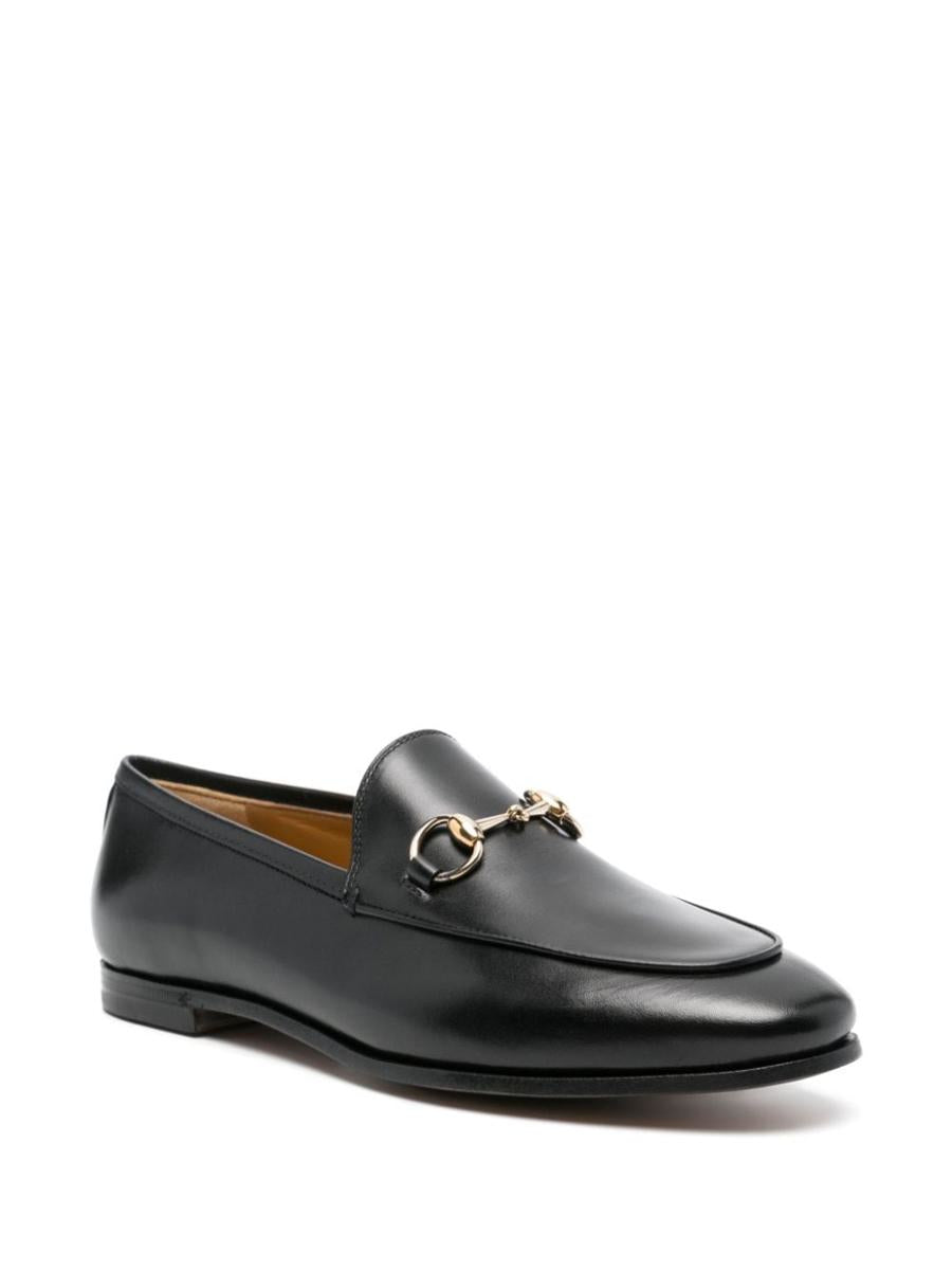 Gucci Jordaan Leather Loafers