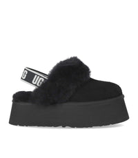 UGG Funkette Black Slipper