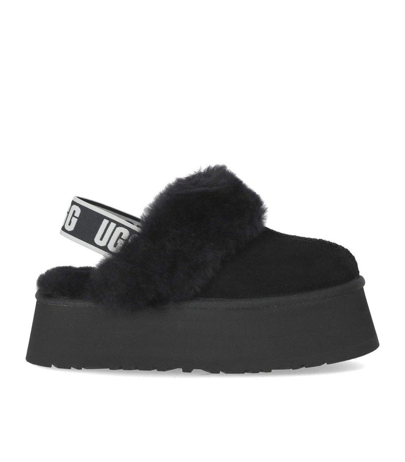 UGG Funkette Black Slipper