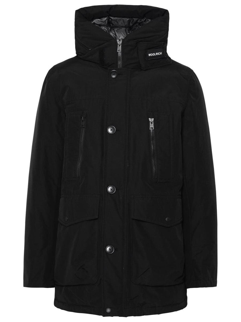 Woolrich 'Arctic Evolution' Black Ramar Parka
