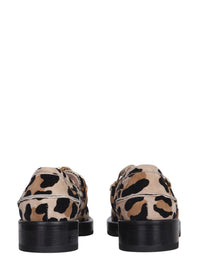 N°21 Moccasins With Oversized Chain