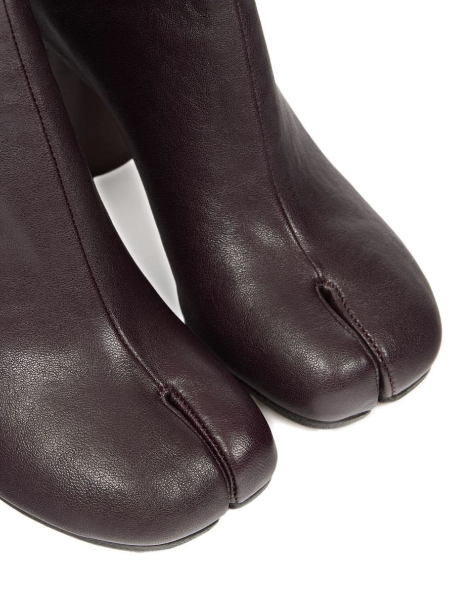 Maison Margiela Tabi Leather Ankle Boots