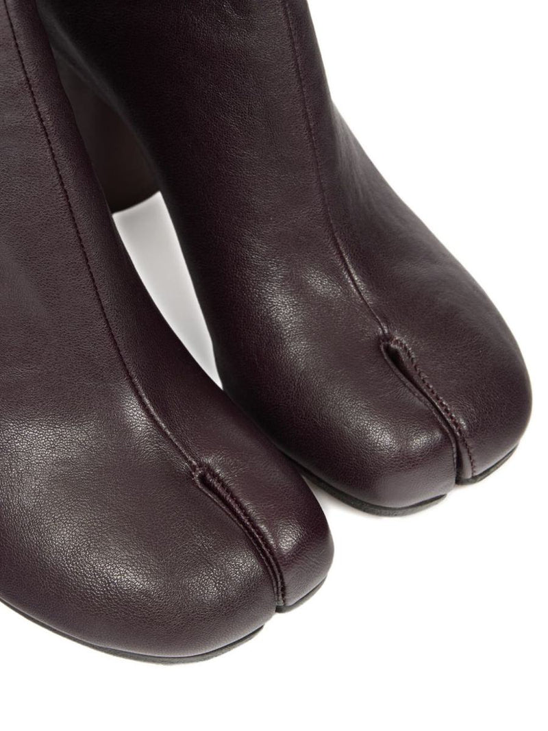 Maison Margiela Tabi Leather Ankle Boots
