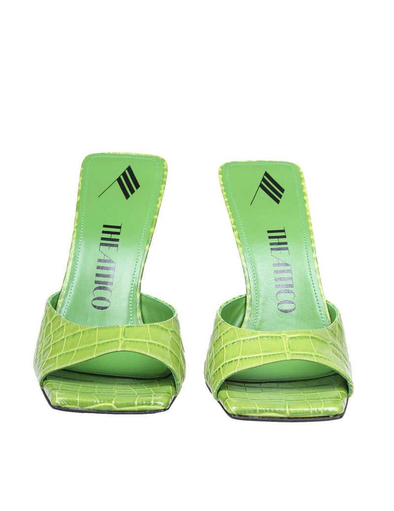 The Attico Leather Mules