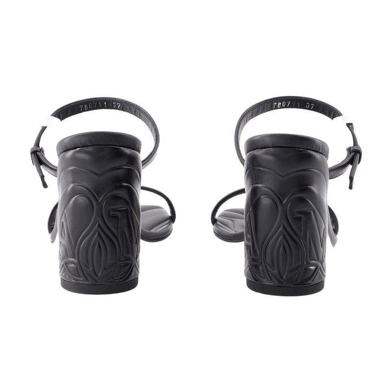 Alexander McQueen Seal Heeled Sandals