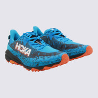 Hoka Skyward Blue And Black Speedgoat 6 Sneakers