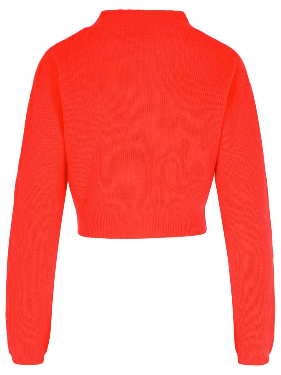 Colorush 'Koa' Red Cashmere Cardigan