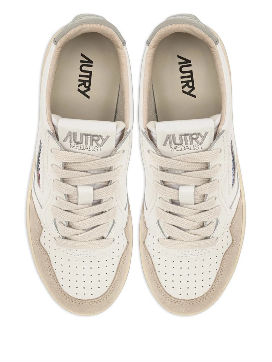 Autry Medalist Low Man Leat/Suede Shoes