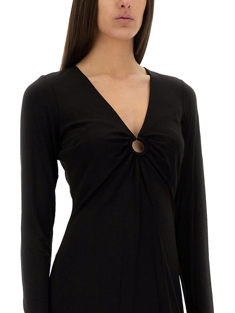 Michael Kors Jersey Dress With Drop Opening