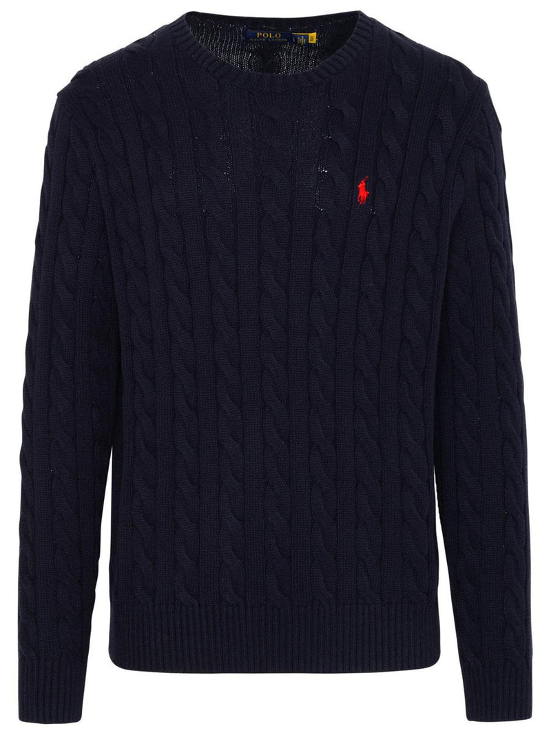 Polo Ralph Lauren Blue Cotton Sweater