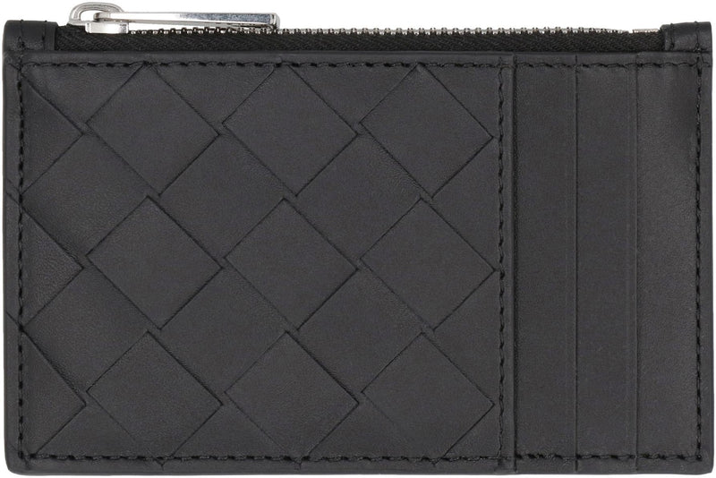 Bottega Veneta Leather Card Holder