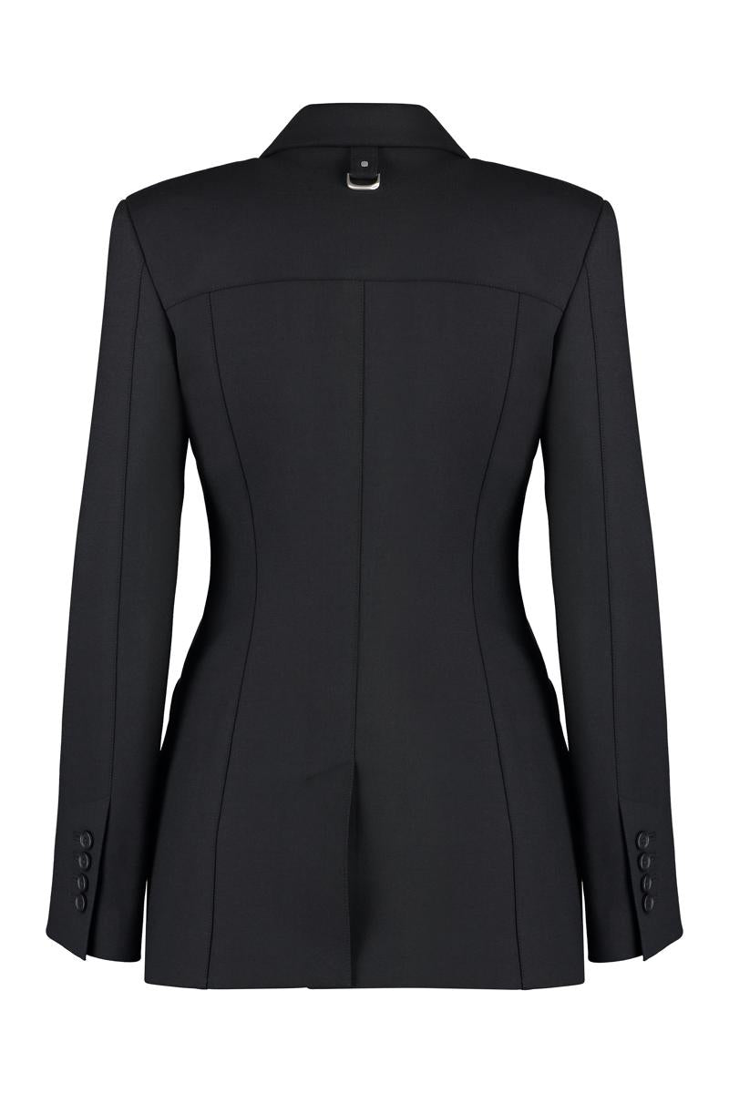 Off-White Wool Blend Blazer