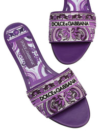 Dolce & Gabbana Maiolica Print Slides