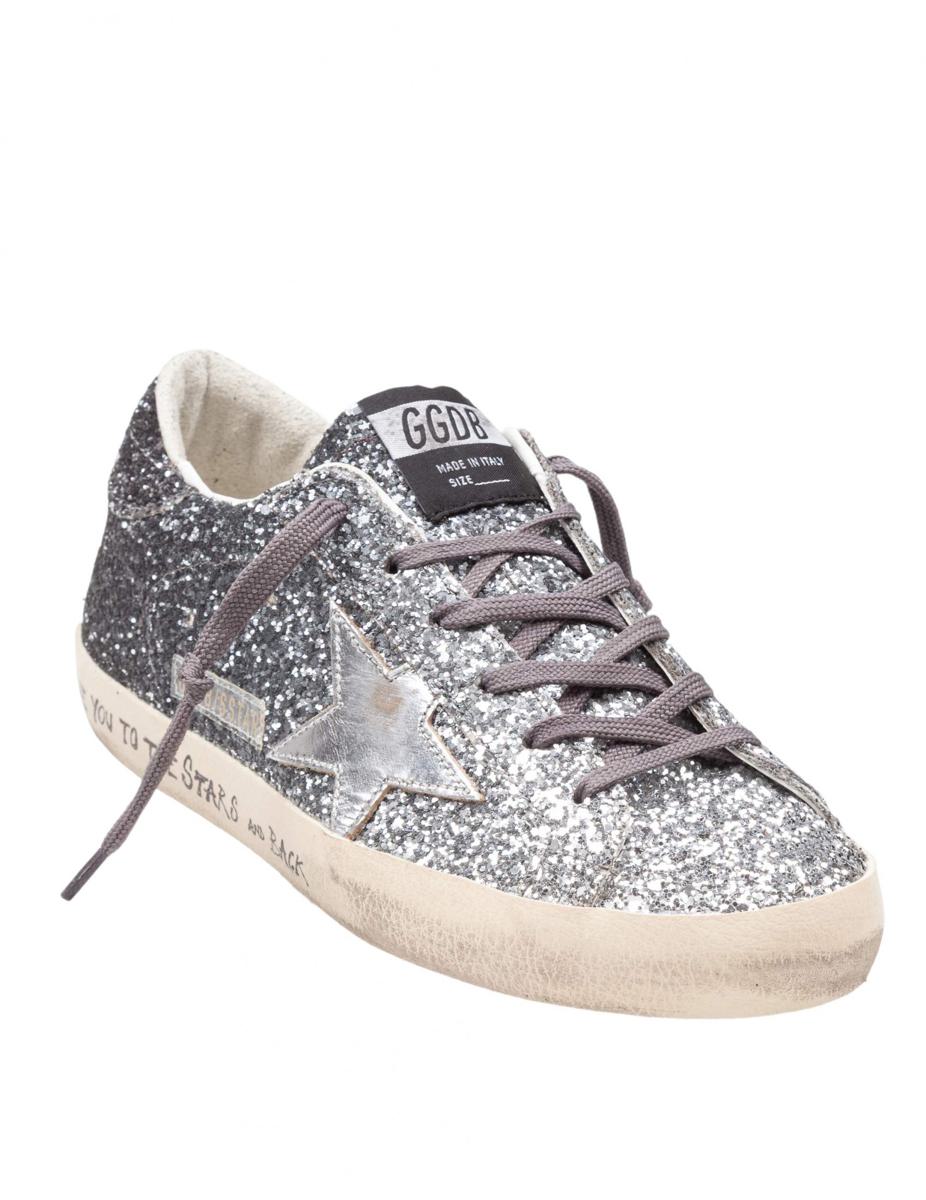 Golden Goose Glitter Sneakers