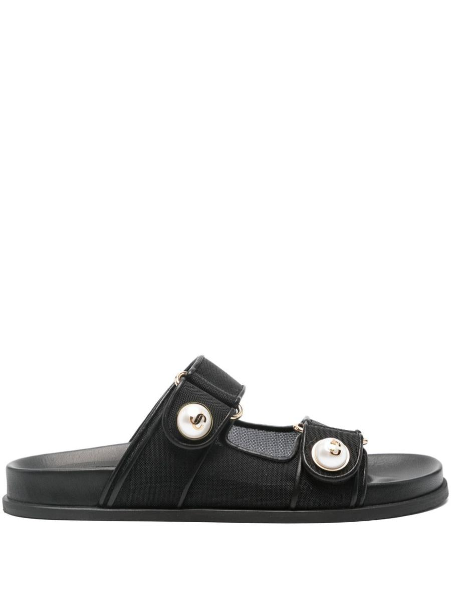 Jimmy Choo Fayence Patent Leather Sandals