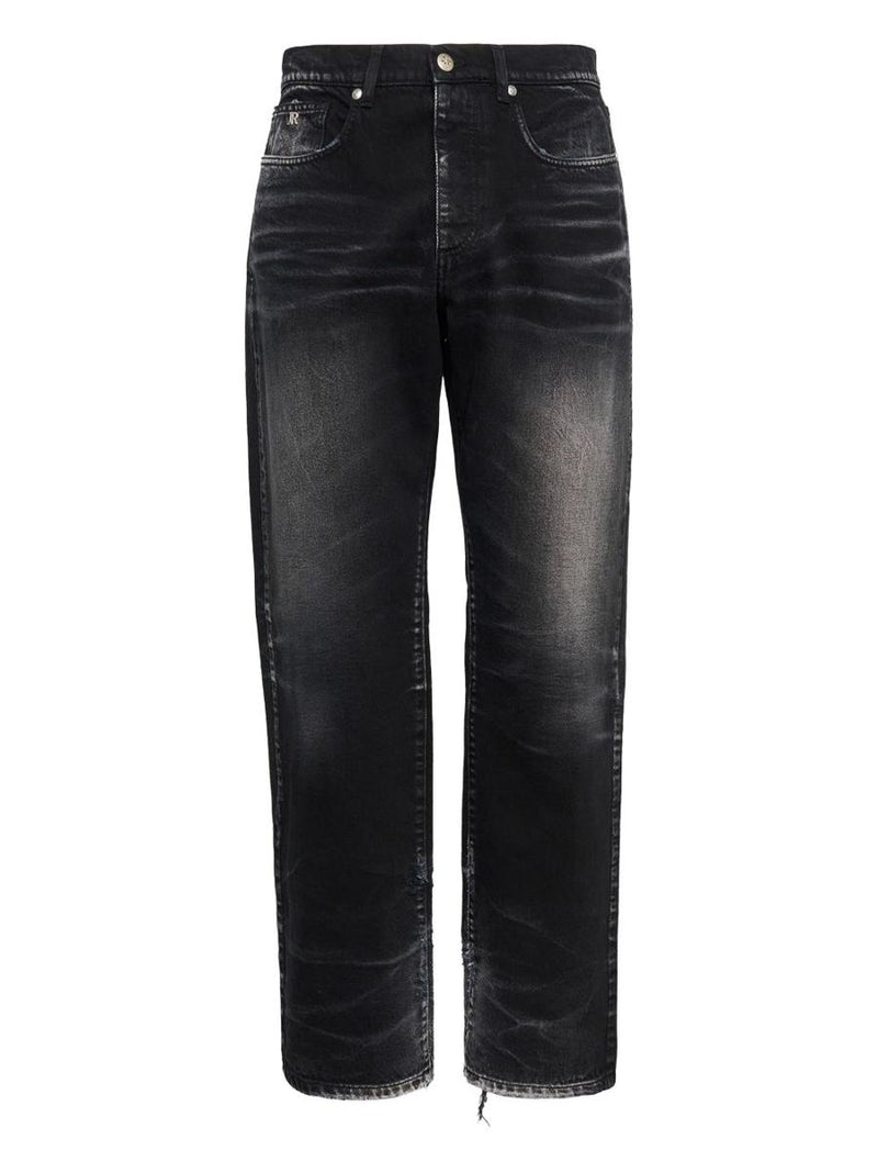 John Richmond Black  Faded Jeans