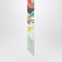 Gucci Twill Ribbon With Flora Print