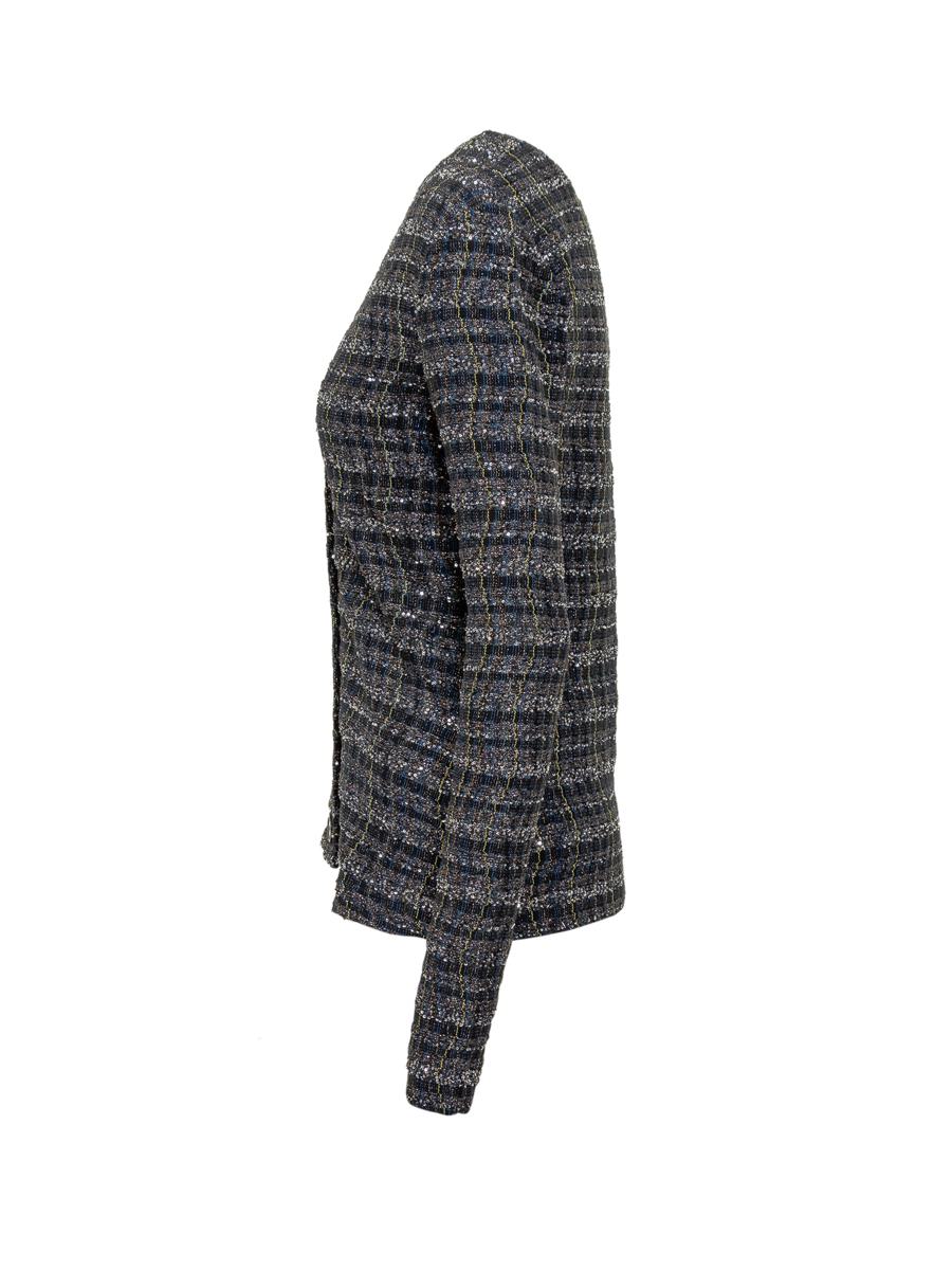 Missoni Missoni Knitted Cardigan With Lurex Trim