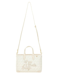 Anya Hindmarch Xs Tote Bag With "I Am A Plastic Bag" Pattern