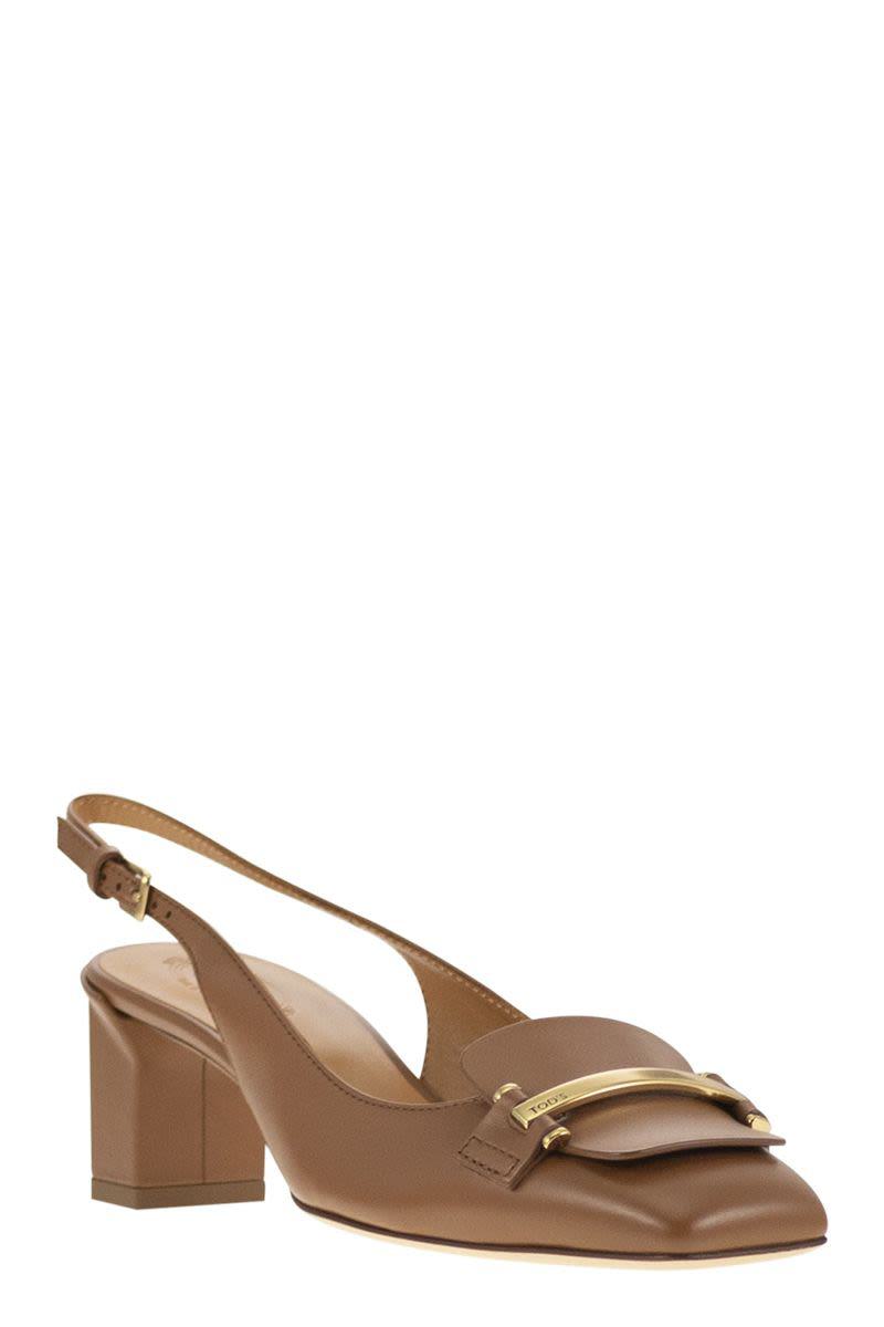 Tod'S Slingback Leather Décolleté