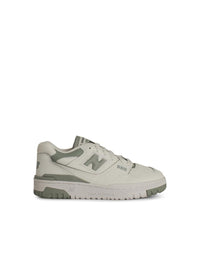 New Balance '550' White Leather Sneakers