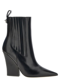 Valentino Garavani Valentino Garavani 'Vlogo Lockette' Ankle Boots