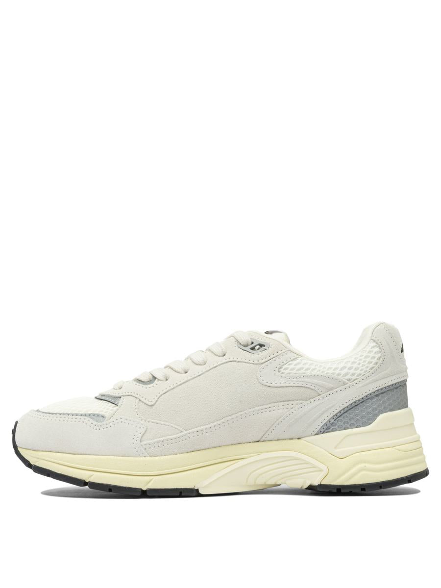 Autry Hyperway Low Man Suede/Mesh Wht/Silv