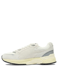 Autry Hyperway Low Man Suede/Mesh Wht/Silv